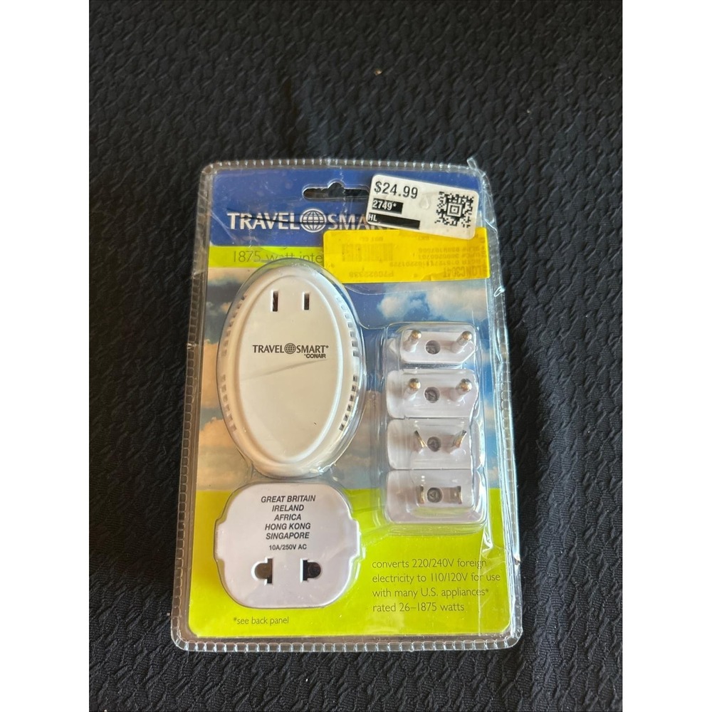 Travel Smart by ConAir  1875 watt International Converter Set TS702CRR